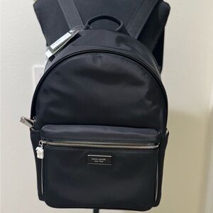🆕Kate Spade Sam Icon KSNYL Nylon Medium Backpack NWT